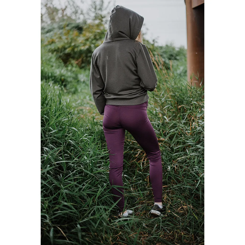 Lynx Legging -Eggplant