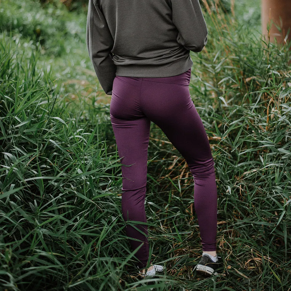 Lynx Legging -Eggplant