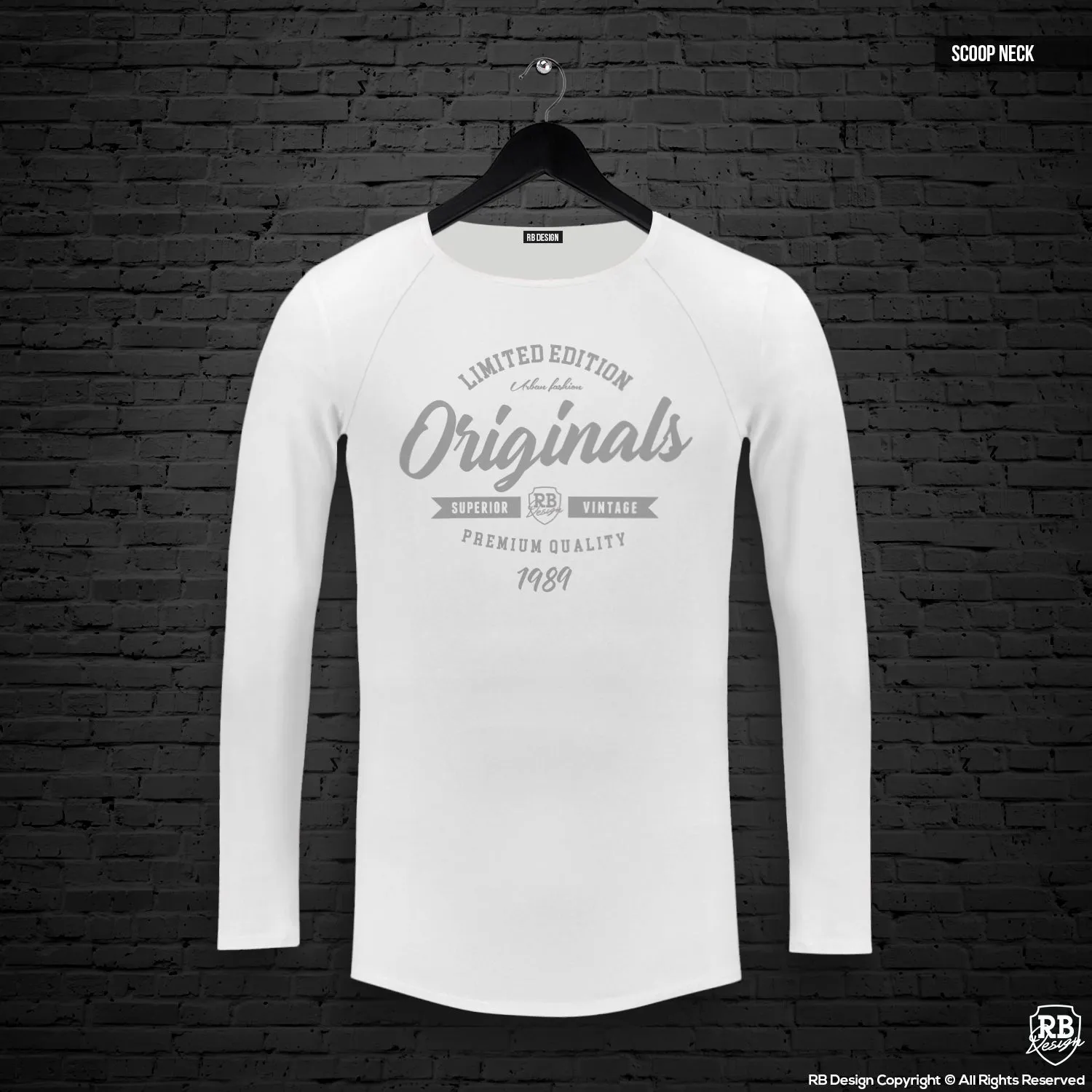 Mens Long Sleeve T-shirt "Originals" MD961