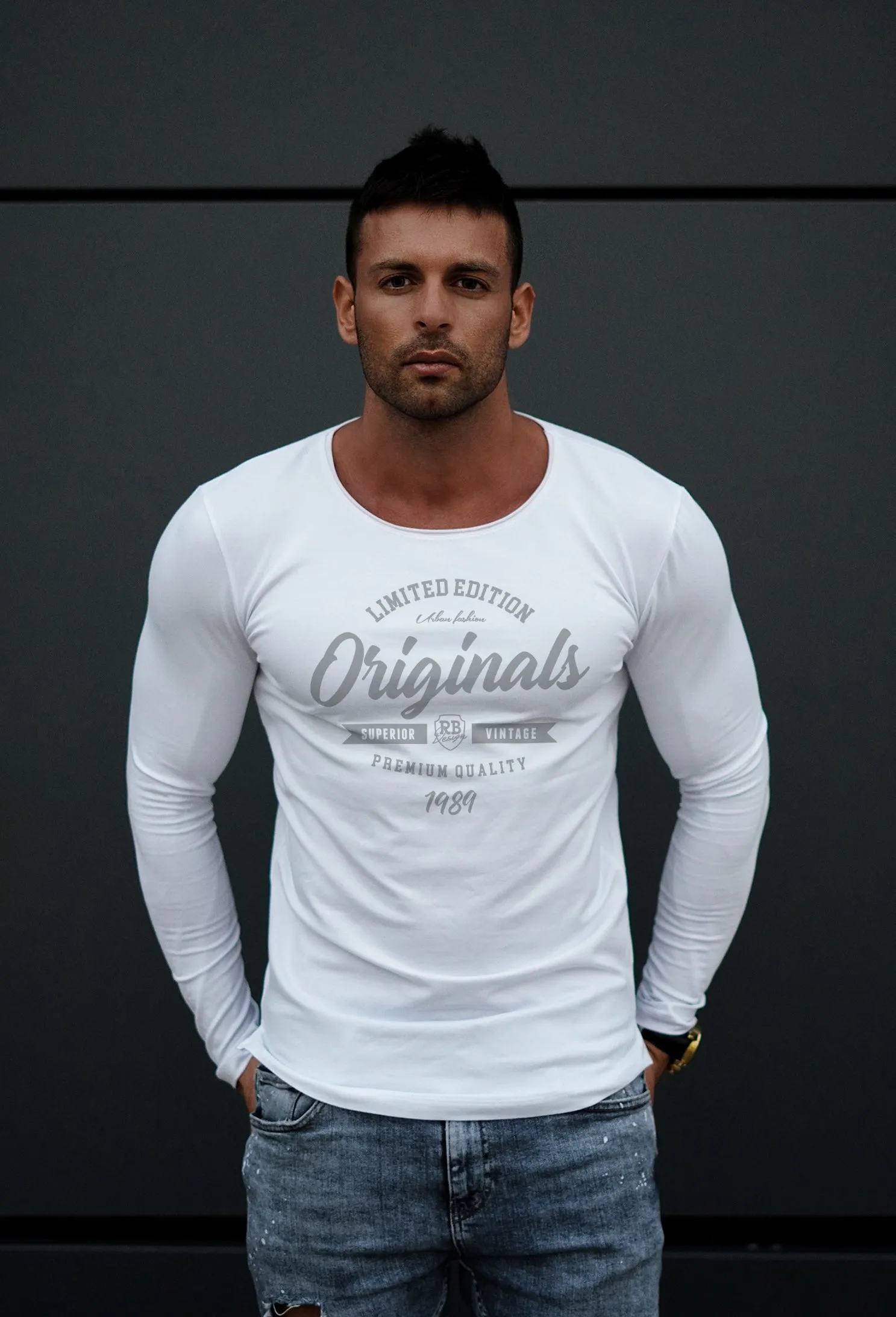 Mens Long Sleeve T-shirt "Originals" MD961