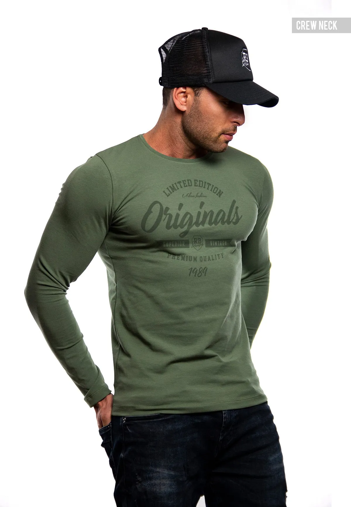 Mens Long Sleeve T-shirt "Originals" MD961