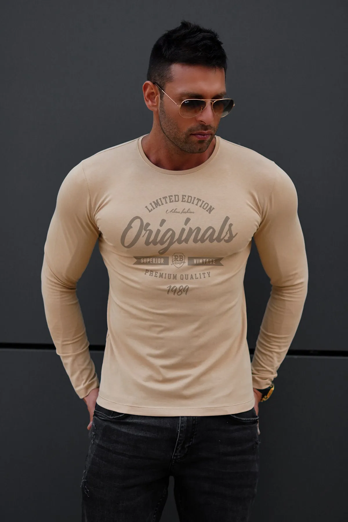 Mens Long Sleeve T-shirt "Originals" MD961