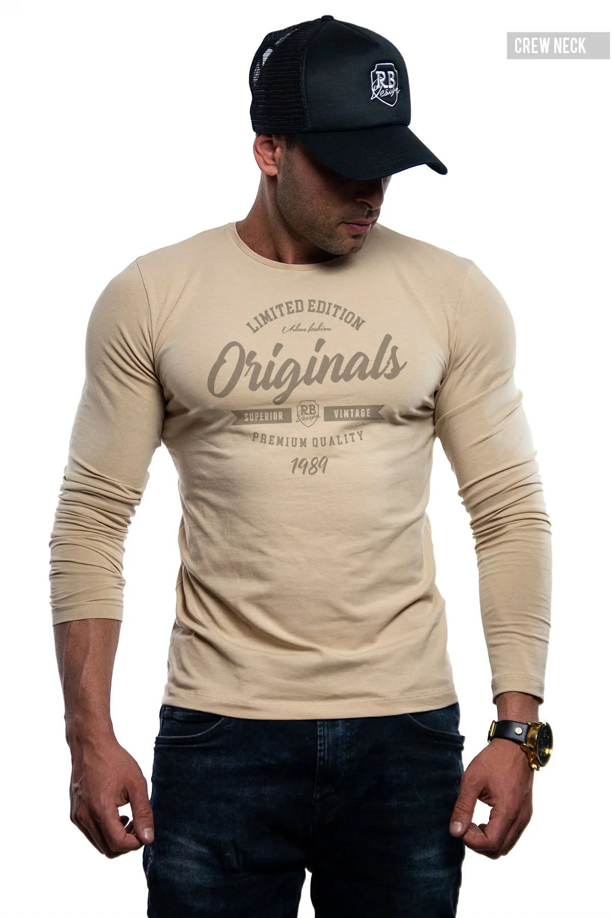 Mens Long Sleeve T-shirt "Originals" MD961