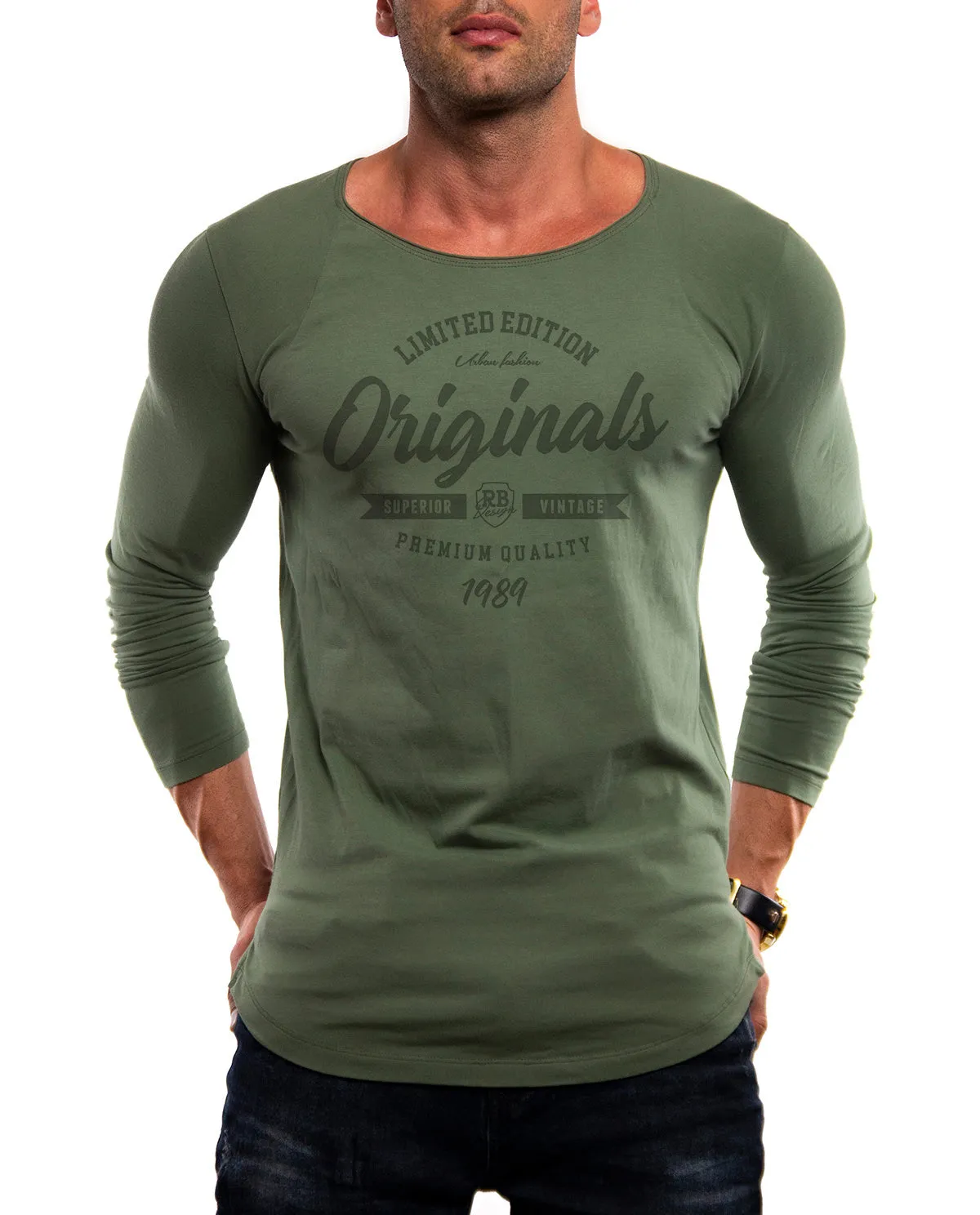 Mens Long Sleeve T-shirt "Originals" MD961