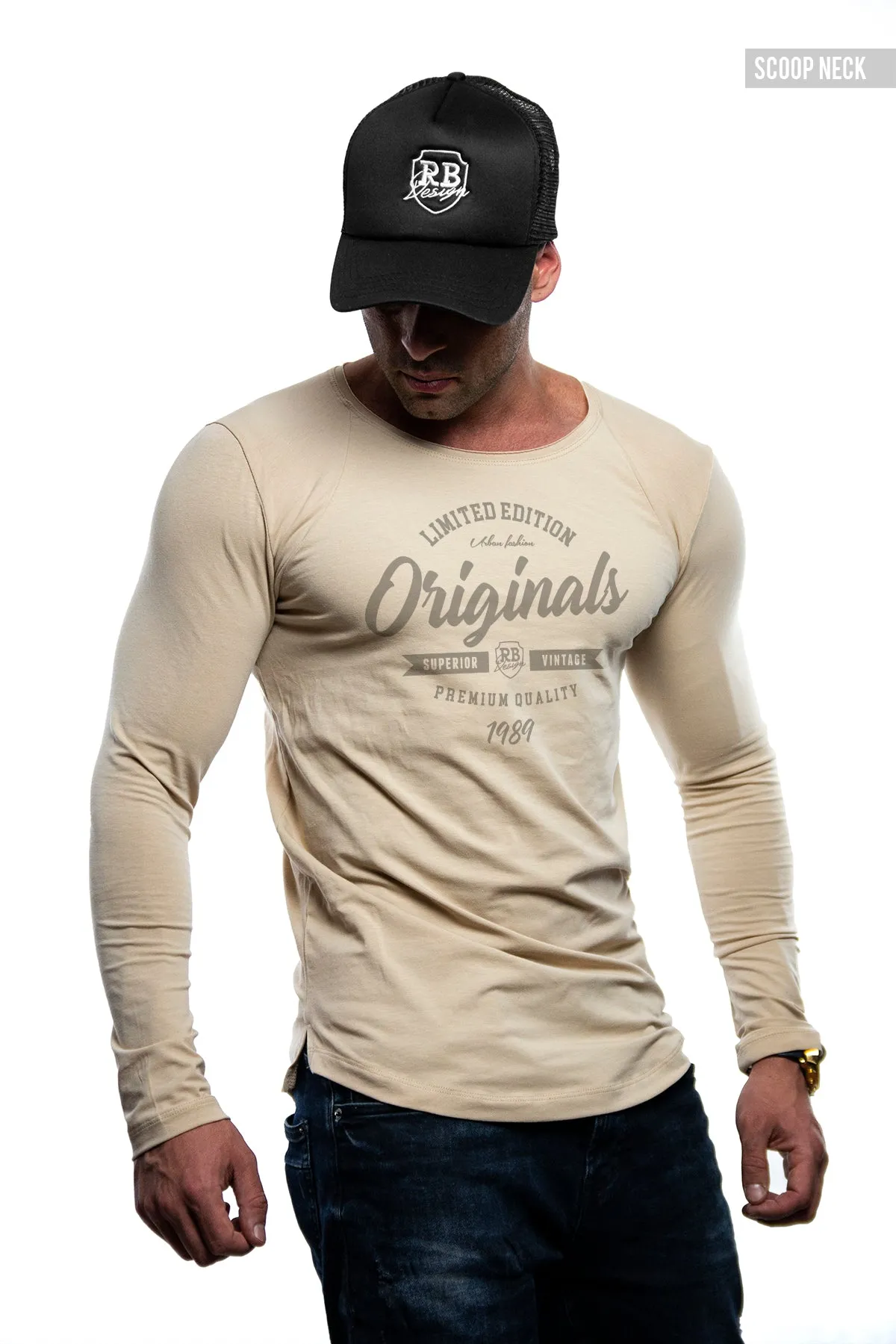 Mens Long Sleeve T-shirt "Originals" MD961