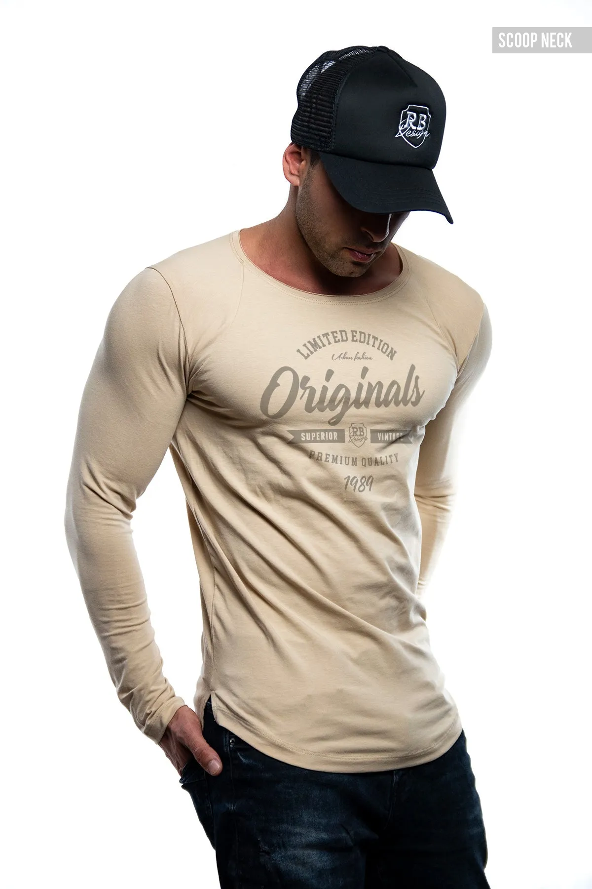 Mens Long Sleeve T-shirt "Originals" MD961