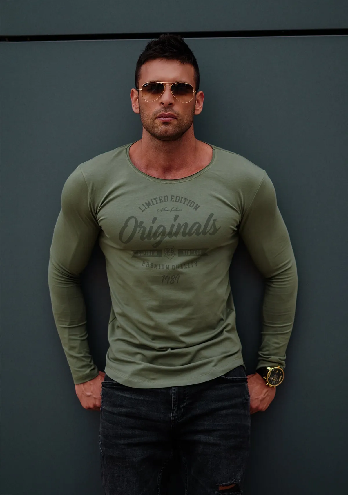 Mens Long Sleeve T-shirt "Originals" MD961