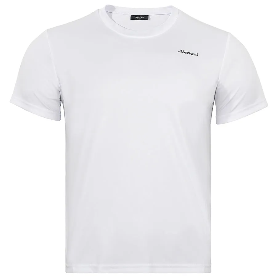 Mens Short Sleeve White Swim Top