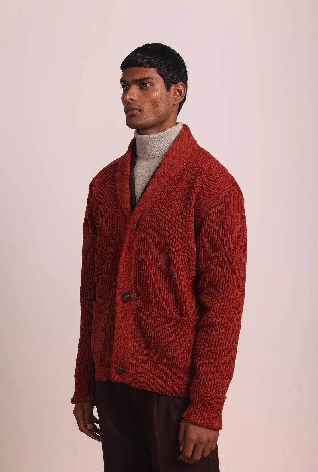 MONTGOMERY SHAWL COLLAR CARDIGAN