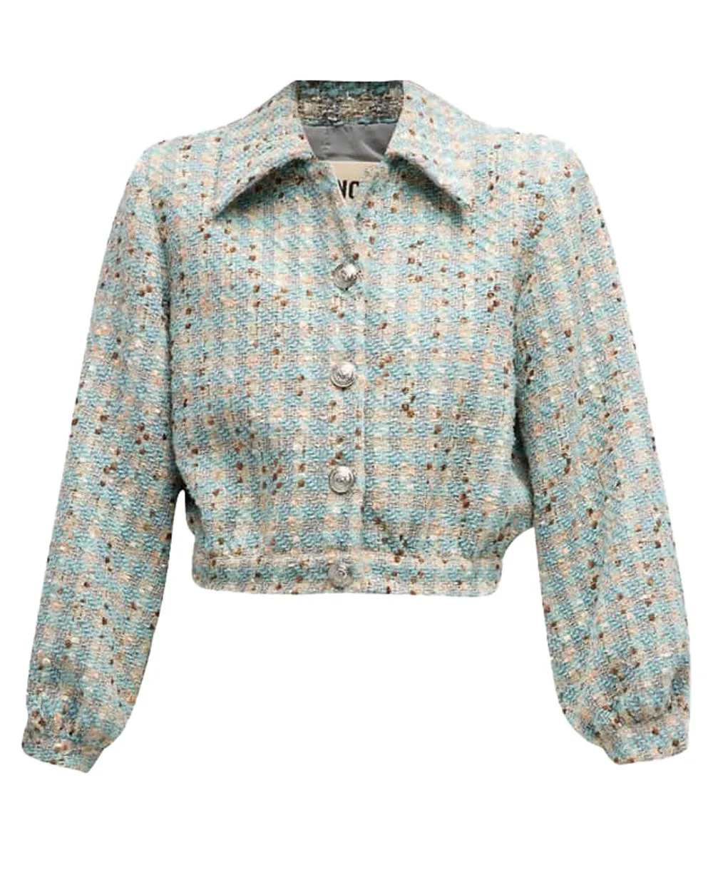 Multi Tweed Bridges Crop Jacket