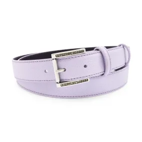 Narrow Lavender Novak Dauphin Crystal Prong Belt