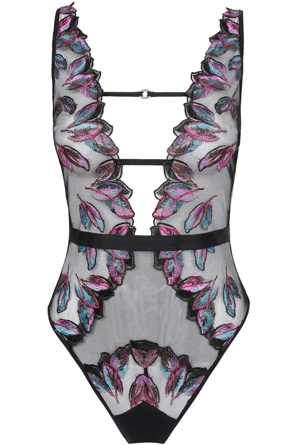 Oiseau de Paradis Thong Bodysuit