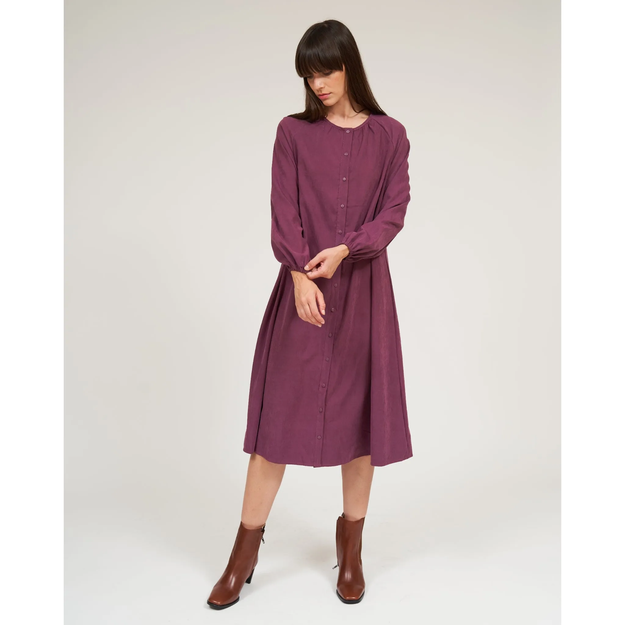 Olivia Dress Sangria by DF