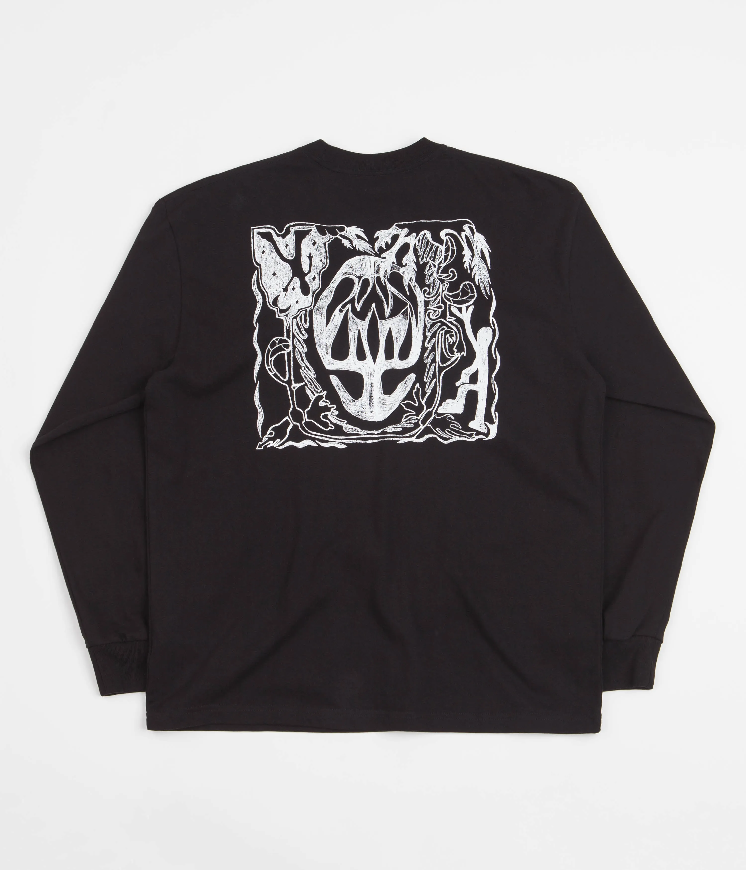 Polar Jungle Long Sleeve T-Shirt - Black