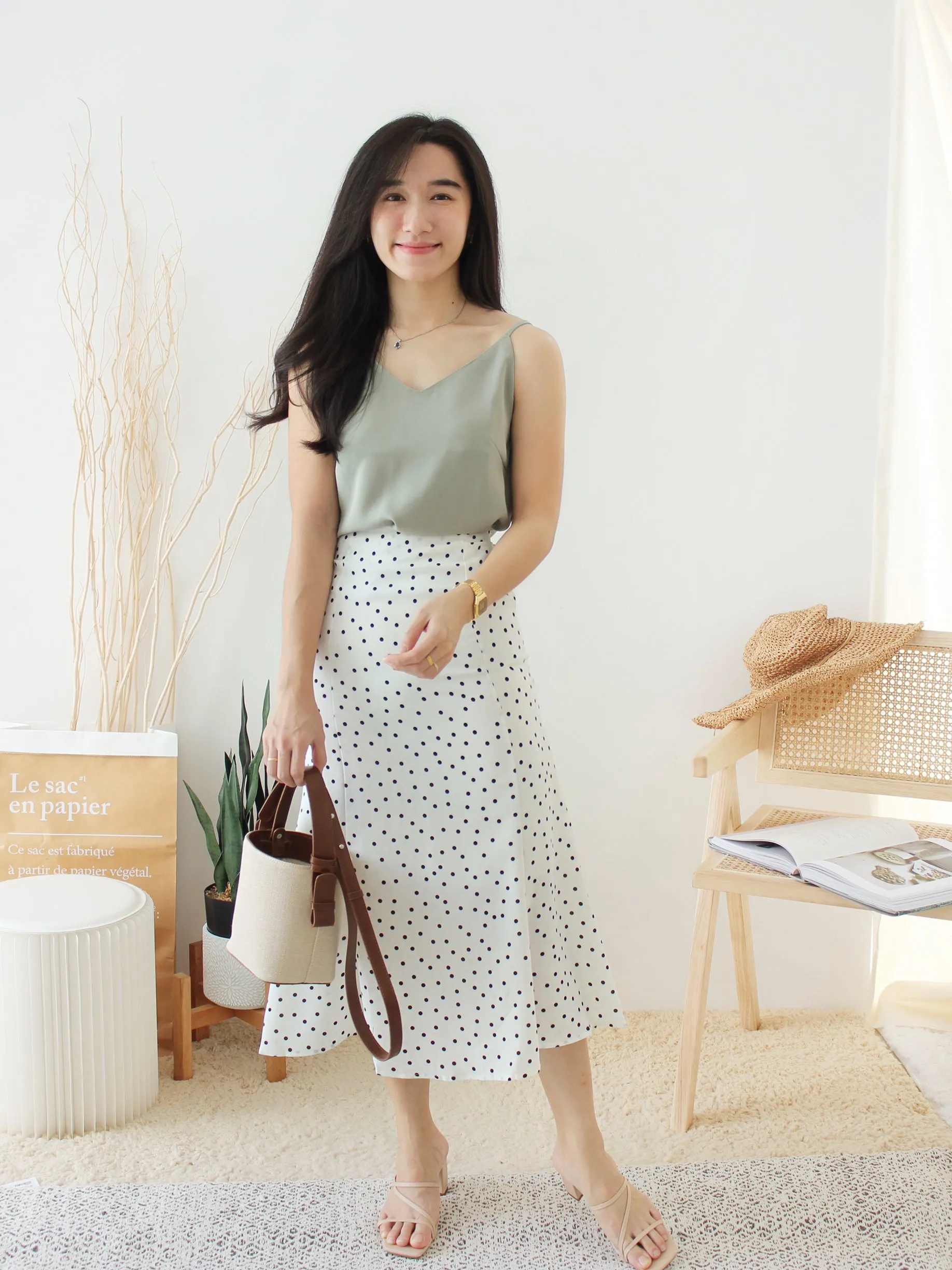 POLKADOTS Mermaid Skirt