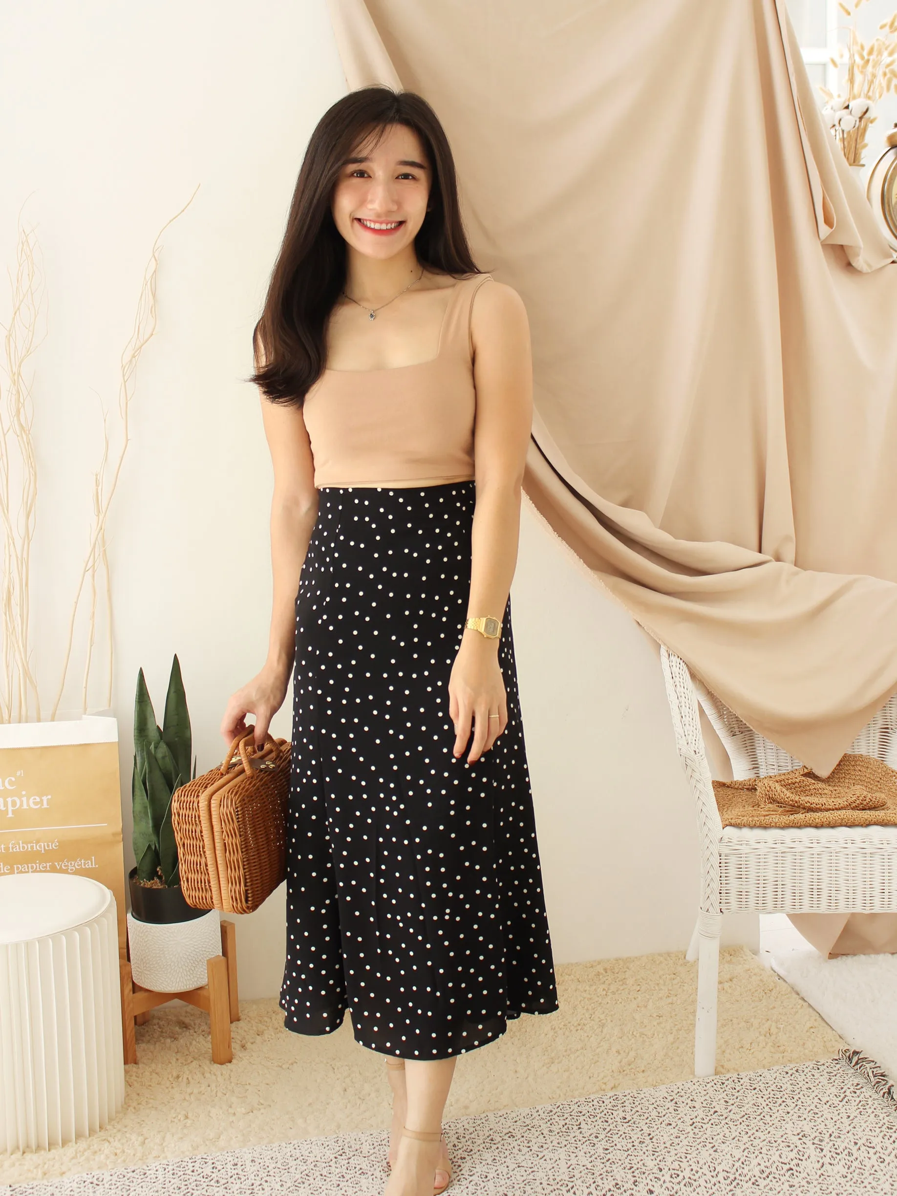 POLKADOTS Mermaid Skirt