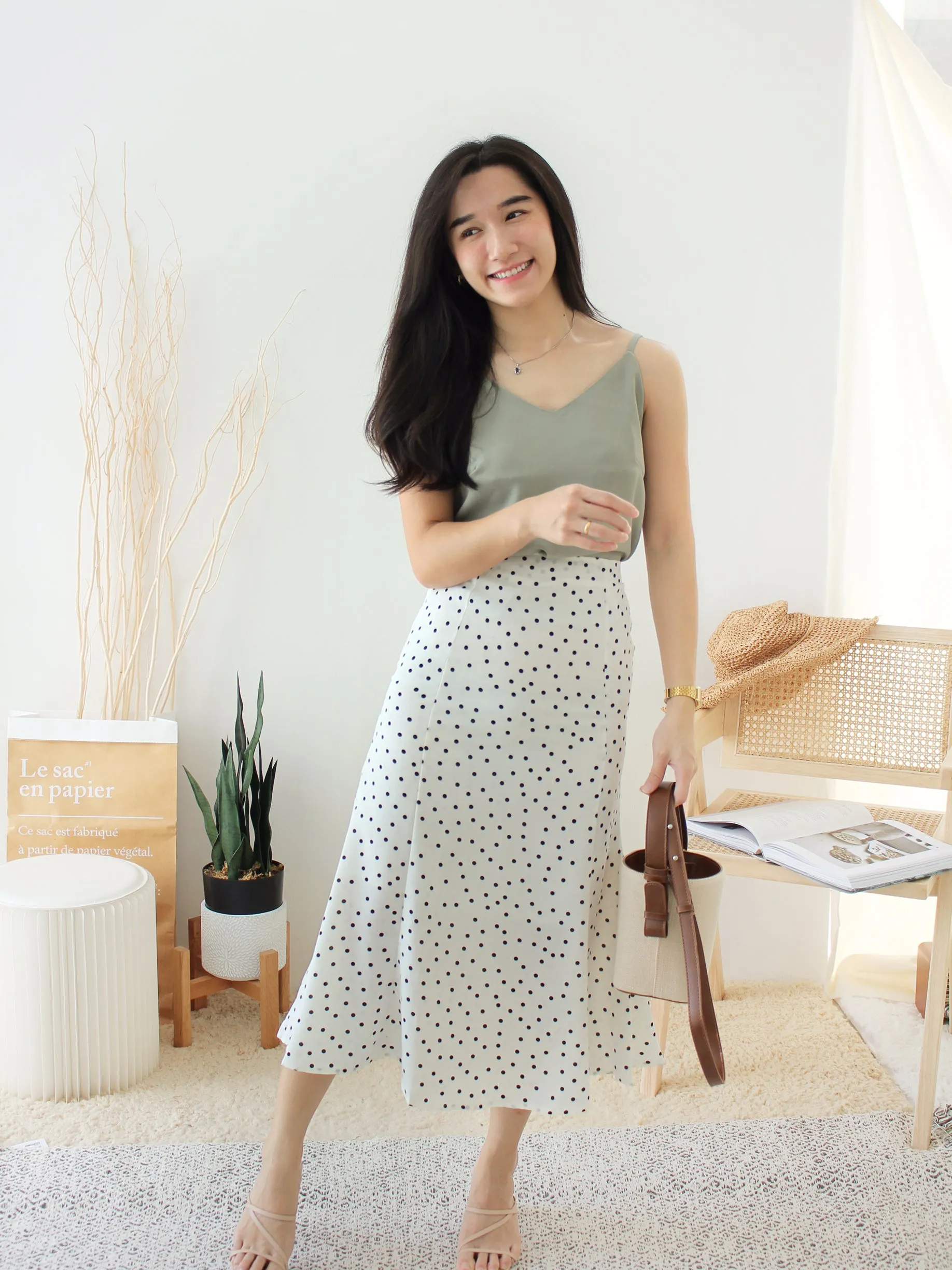 POLKADOTS Mermaid Skirt