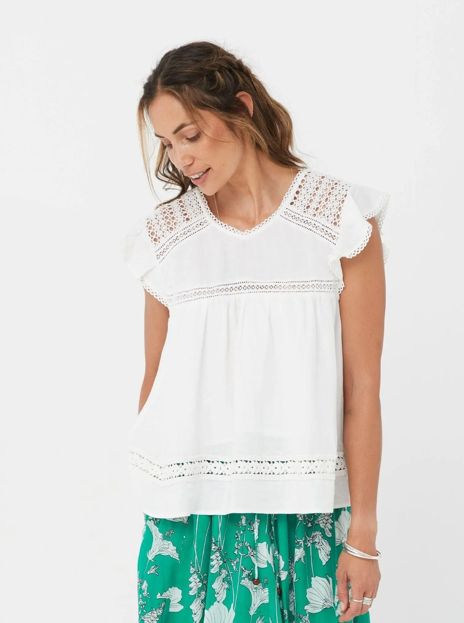 Rebecka Top - White/Cotton