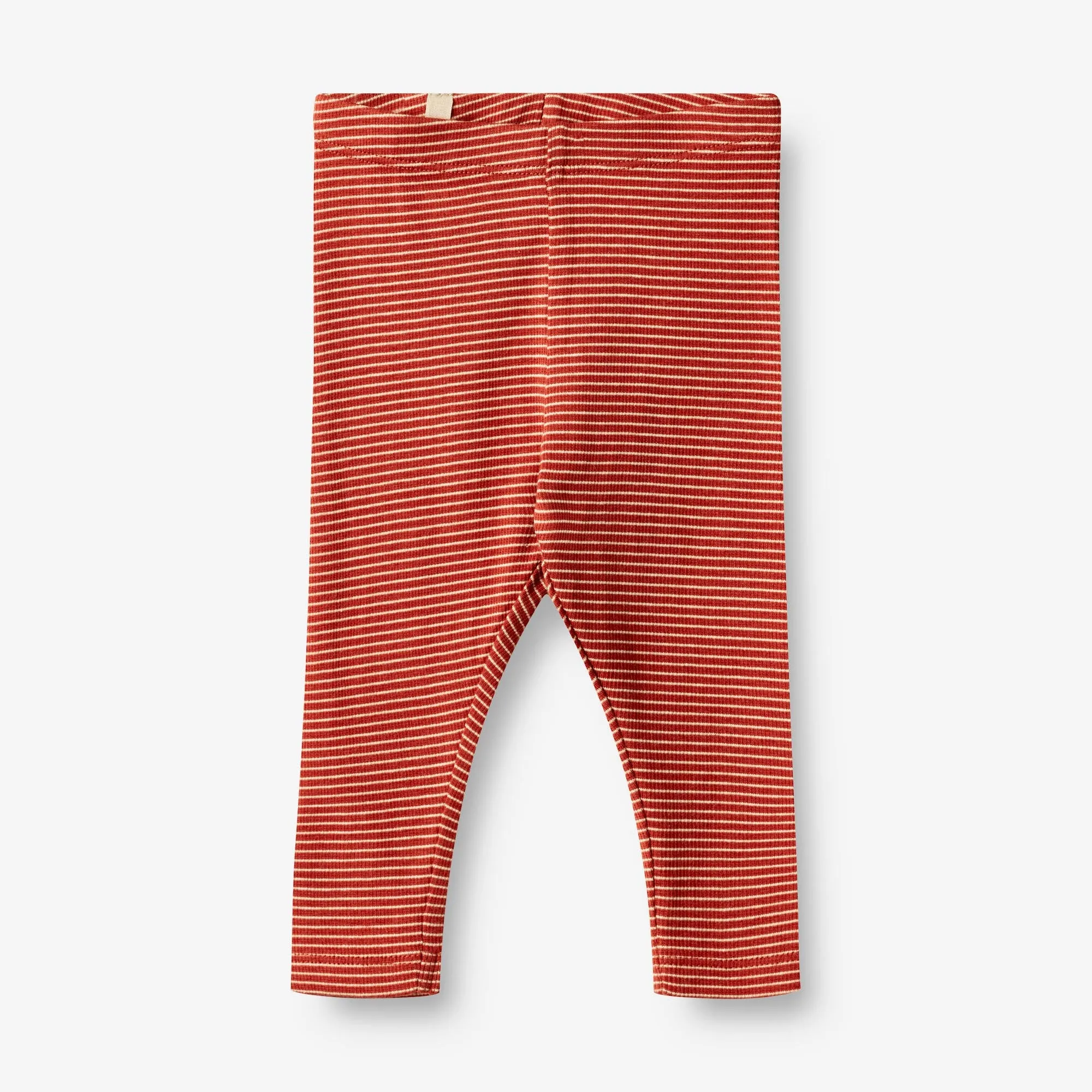 Rib Leggings Maddy | Baby - paprika stripe