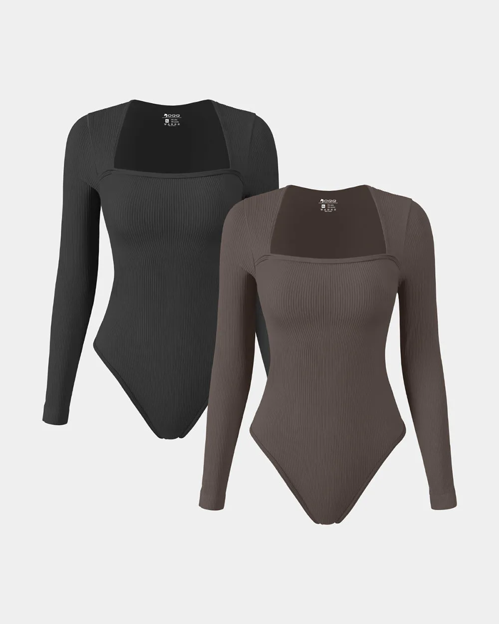 Ribbed Long Sleeve Bodysuit