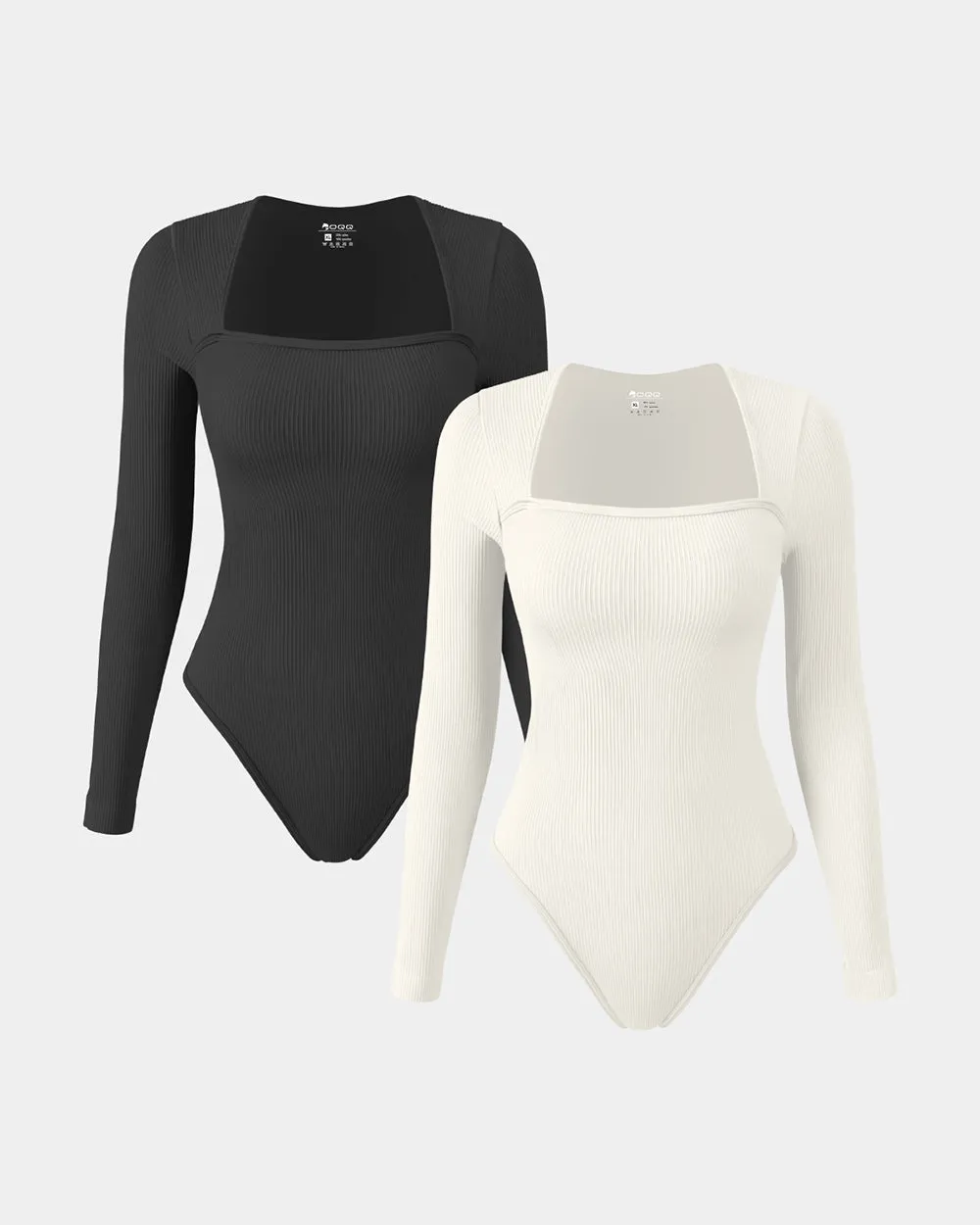 Ribbed Long Sleeve Bodysuit