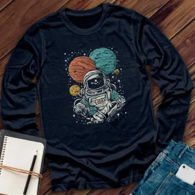 Sketched Astronaut Long Sleeve