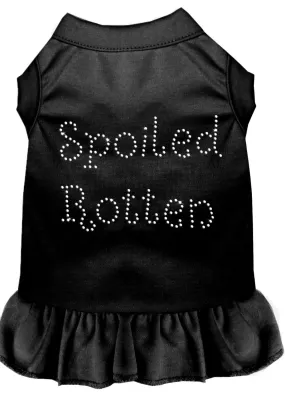 Spoiled Rotten Rhinestone Dress Black Med (12)