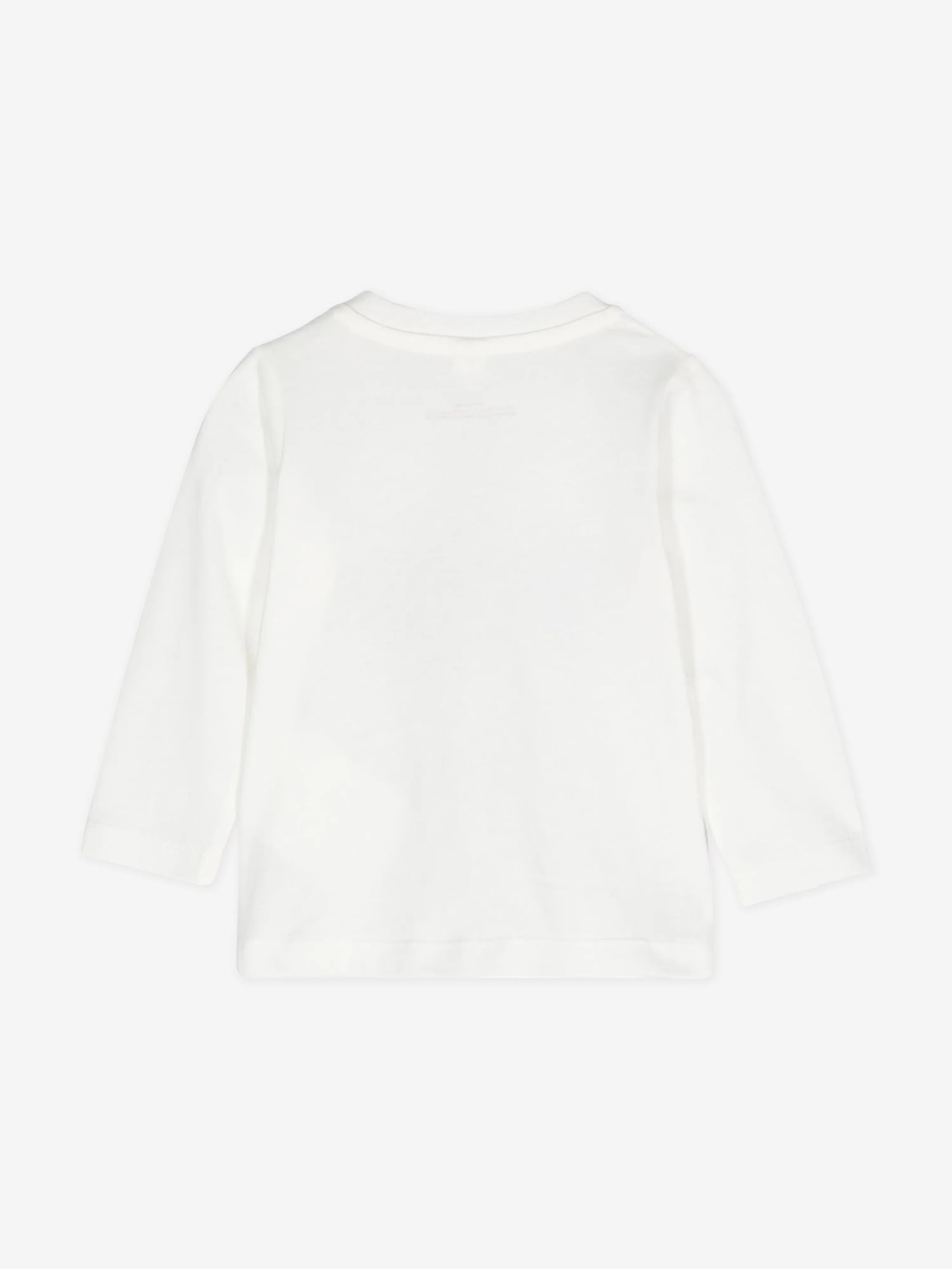 Stella McCartney Baby Girls Smiley Face T-Shirt in Ivory