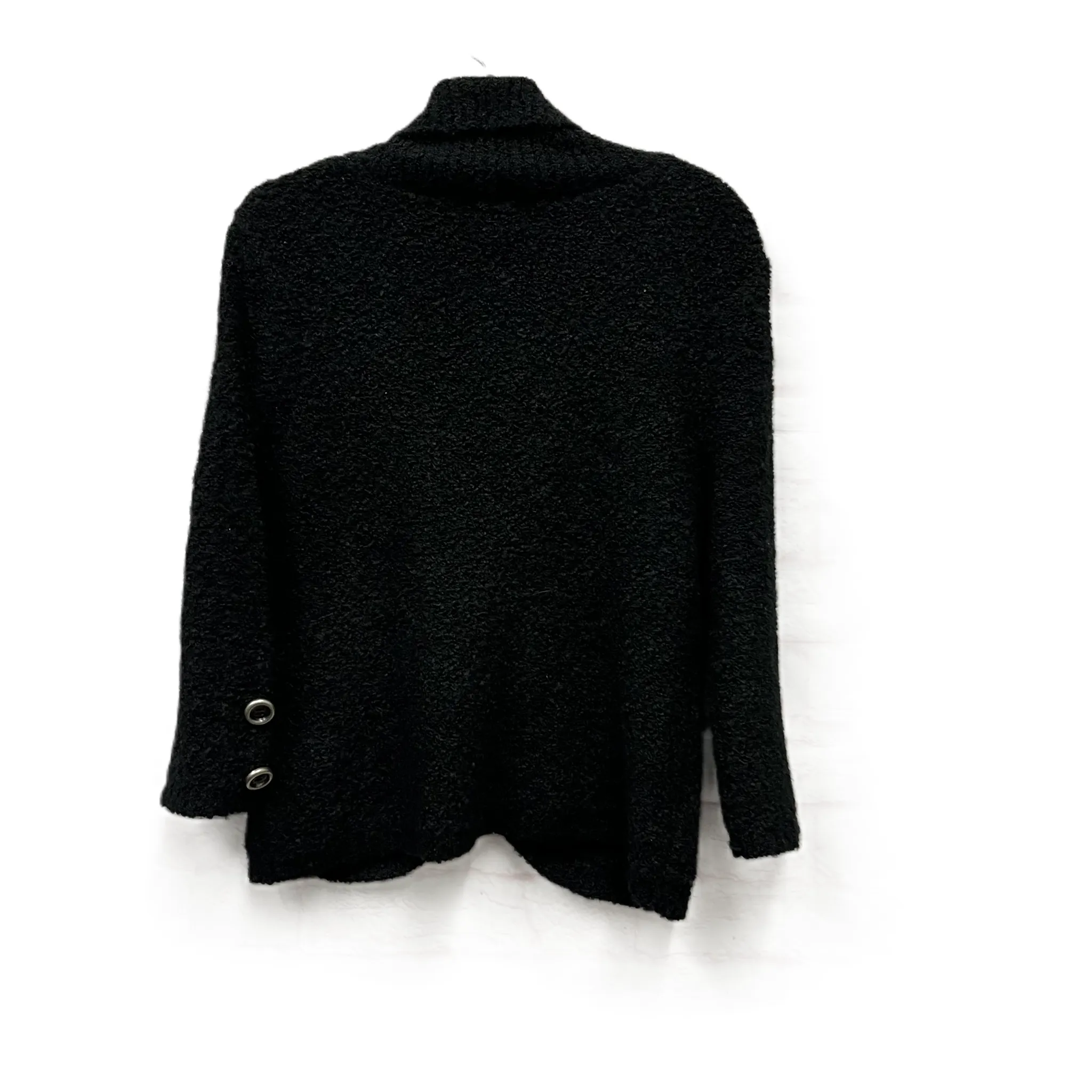 Sweater Cardigan By Eci In Black, Size: L