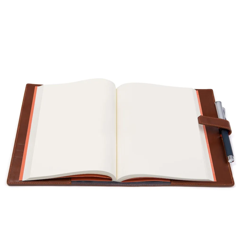 Tan A5 Leather Rapley Journal