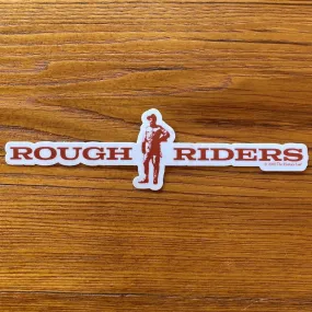 Teddy Roosevelt "Rough Riders" Sticker