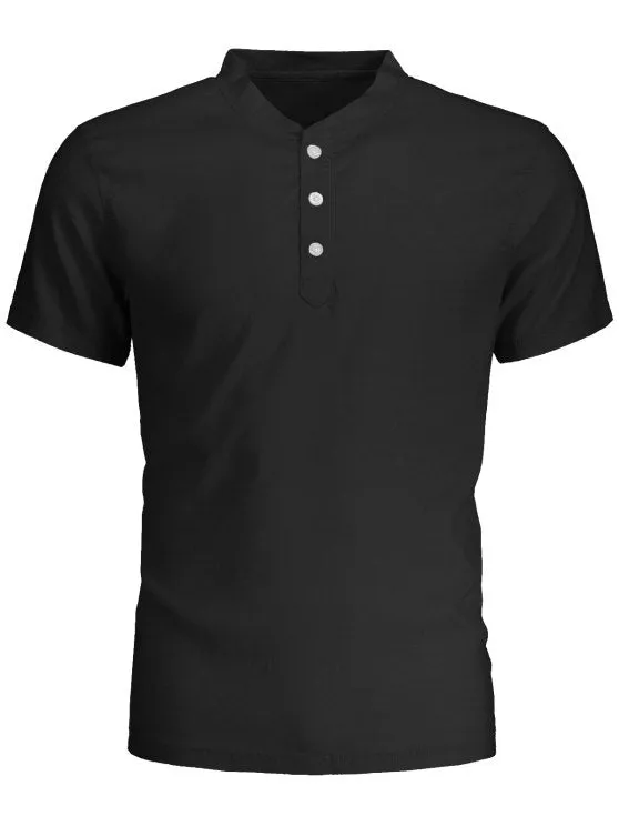 Trendy Men Short Sleeve Polo Shirt