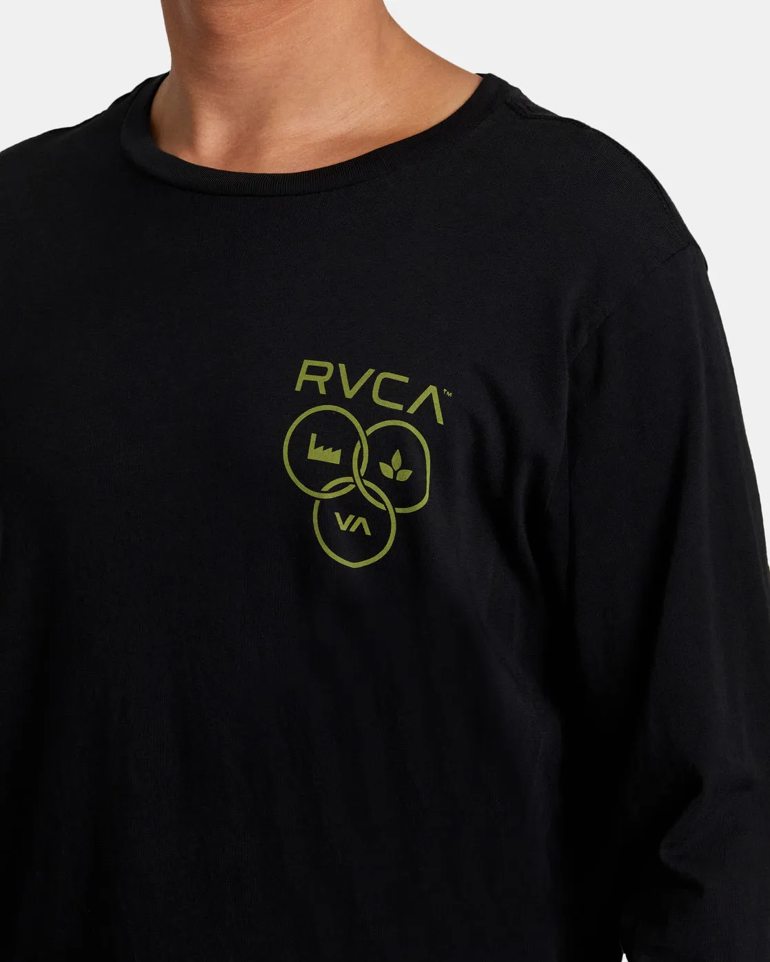 Trifecta Long Sleeve Tee - Black