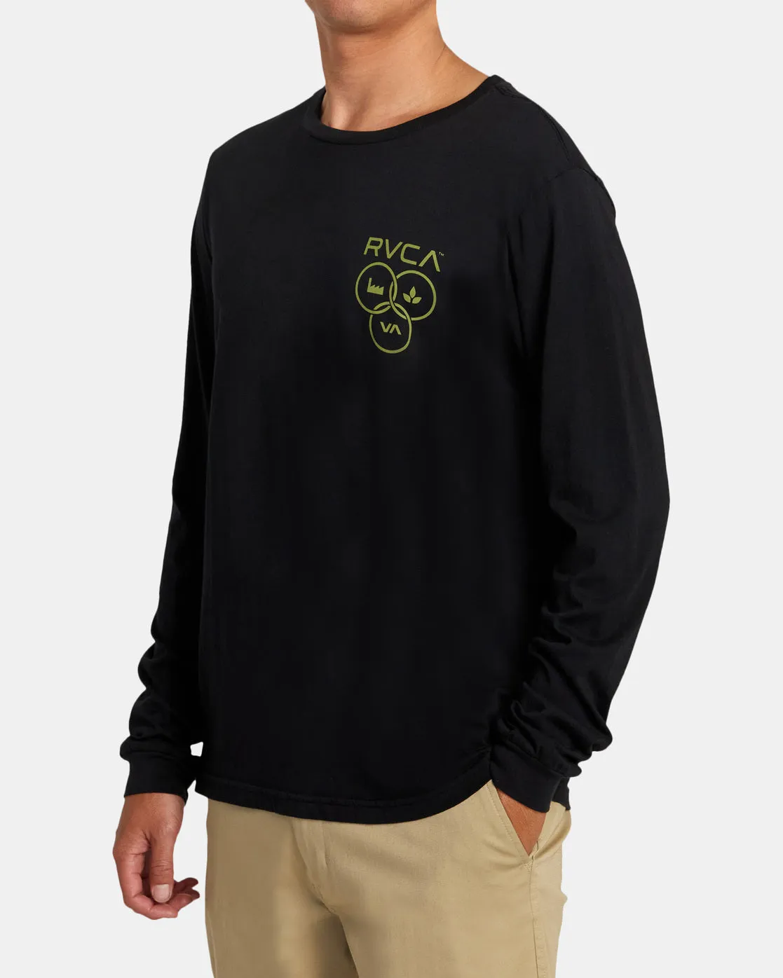 Trifecta Long Sleeve Tee - Black