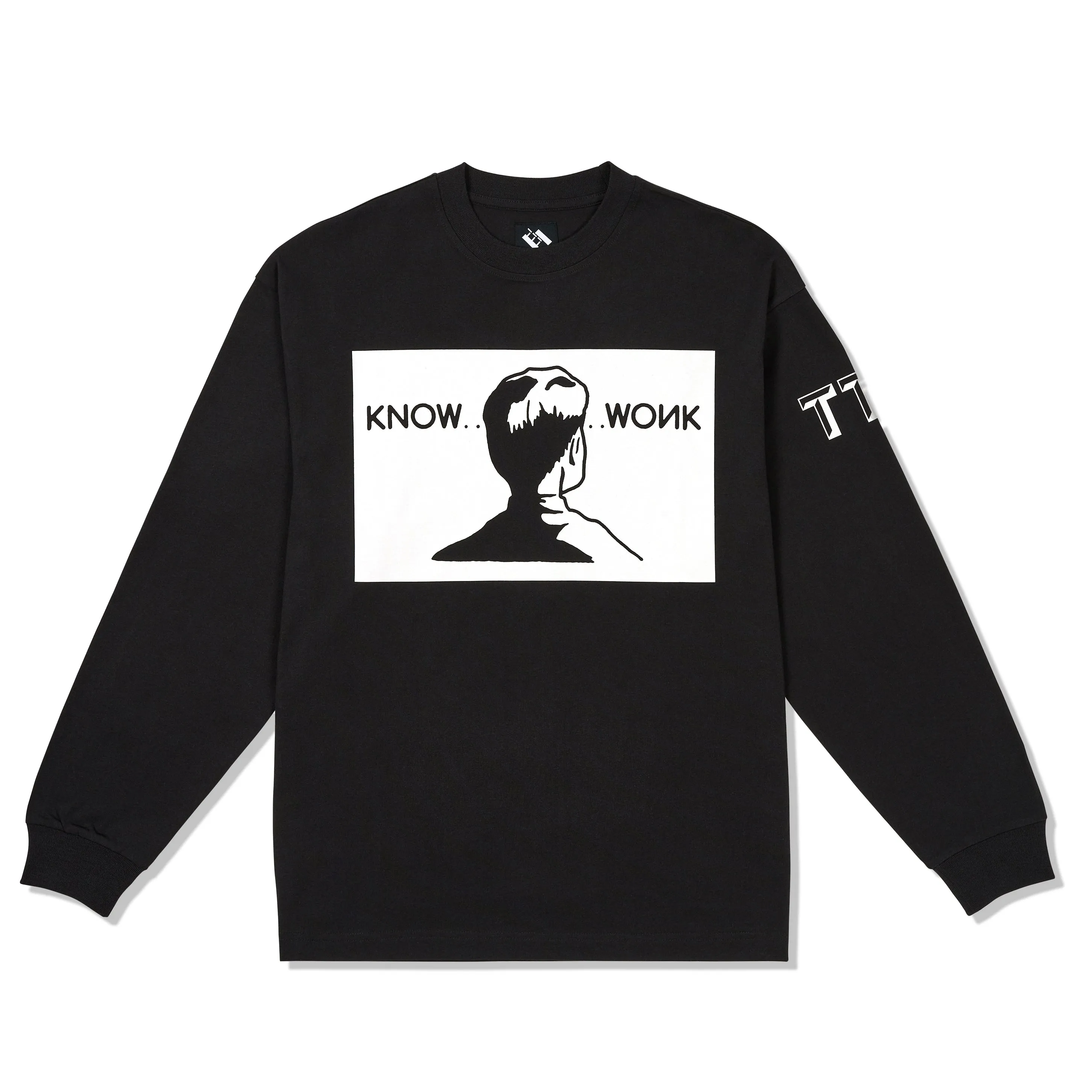 TTT Know Wonk L/S Tee, Black