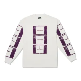 TTT Upside Down Stamp T'S L/S Tee, White