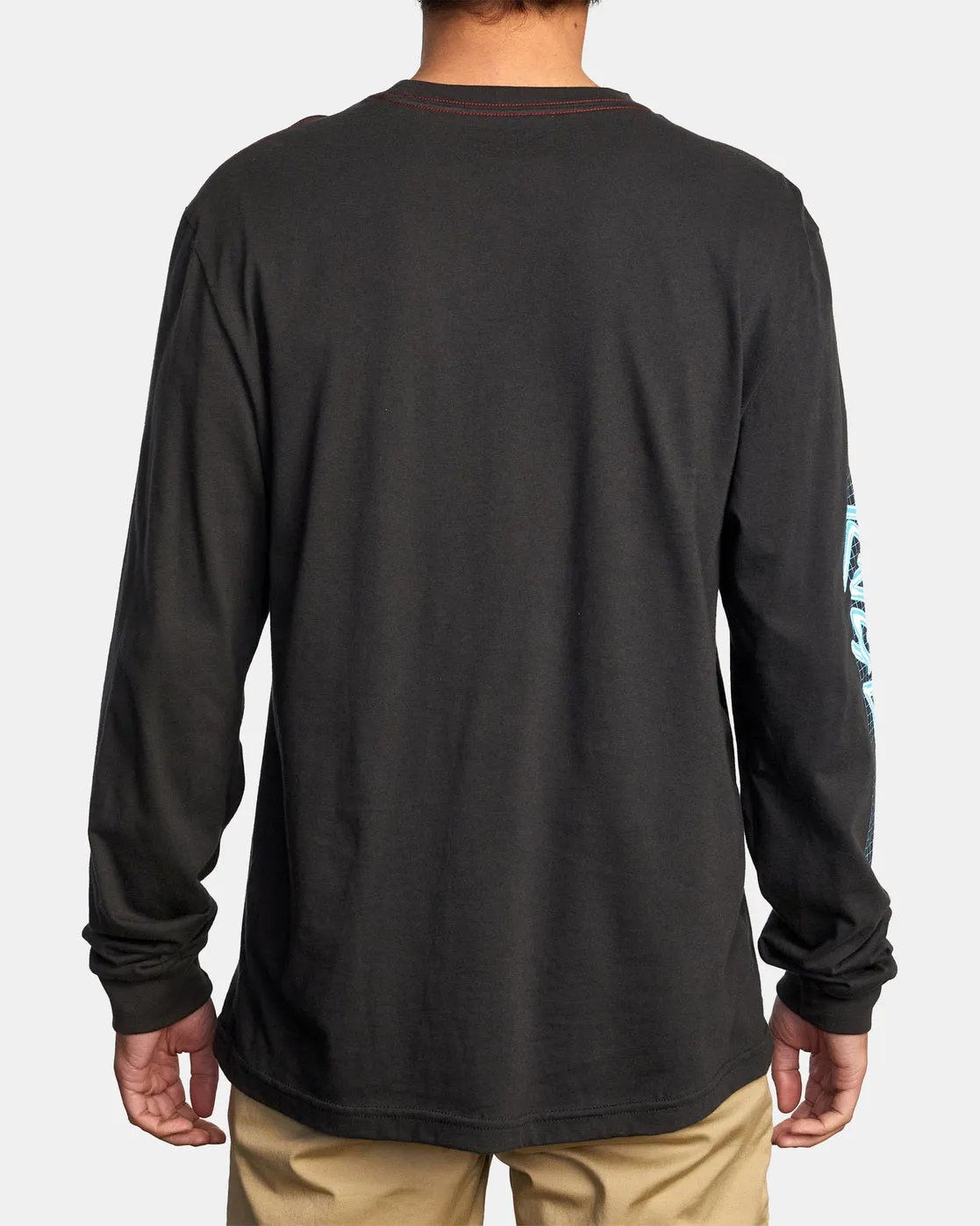 Tubed Long Sleeve Tee - Pirate Black