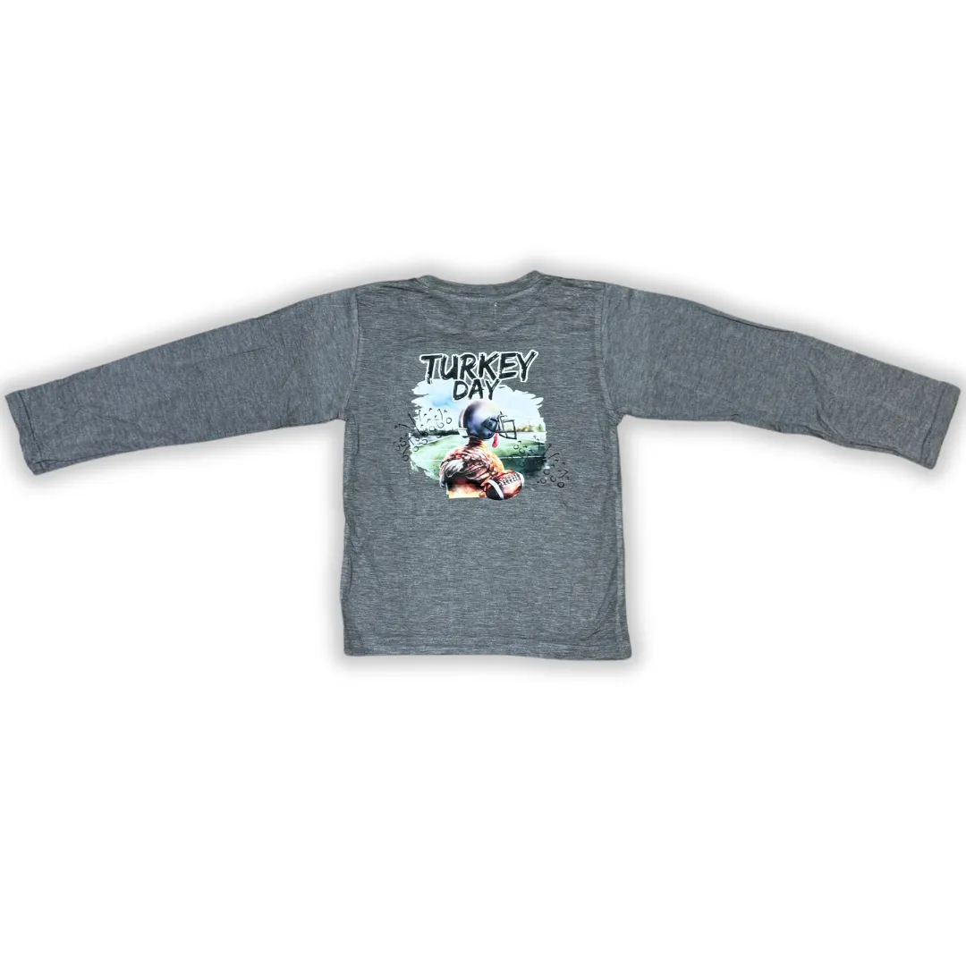 Turkey Day Long Sleeve Kid Shirt