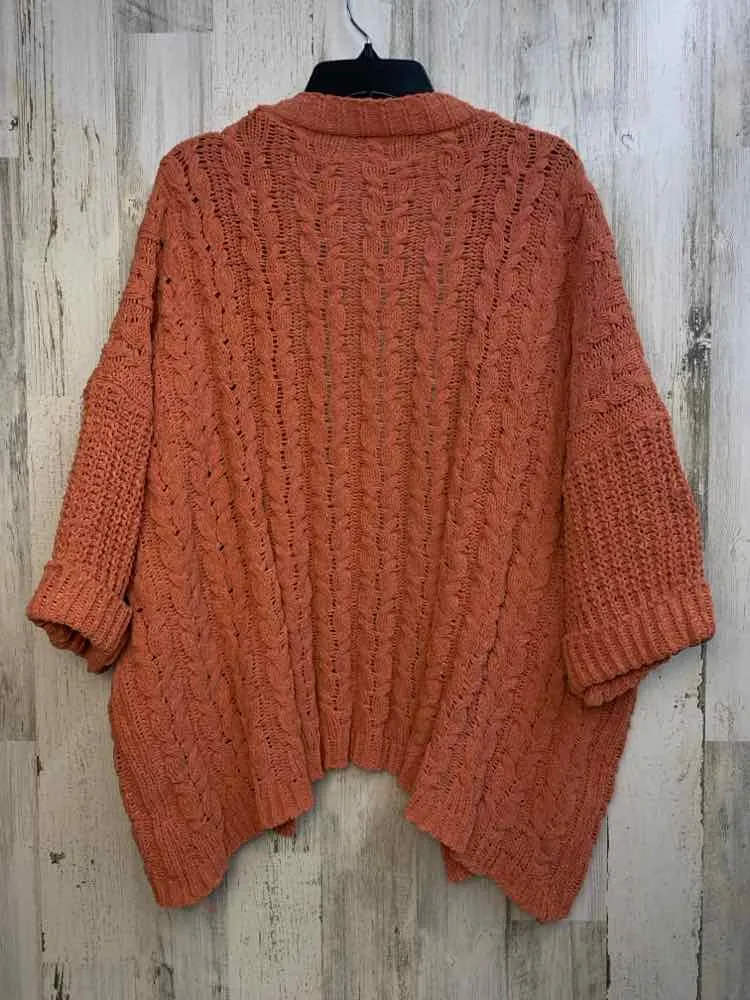 UMGEE Tops Size M/L Pumpkin CARDIGAN Cardigan