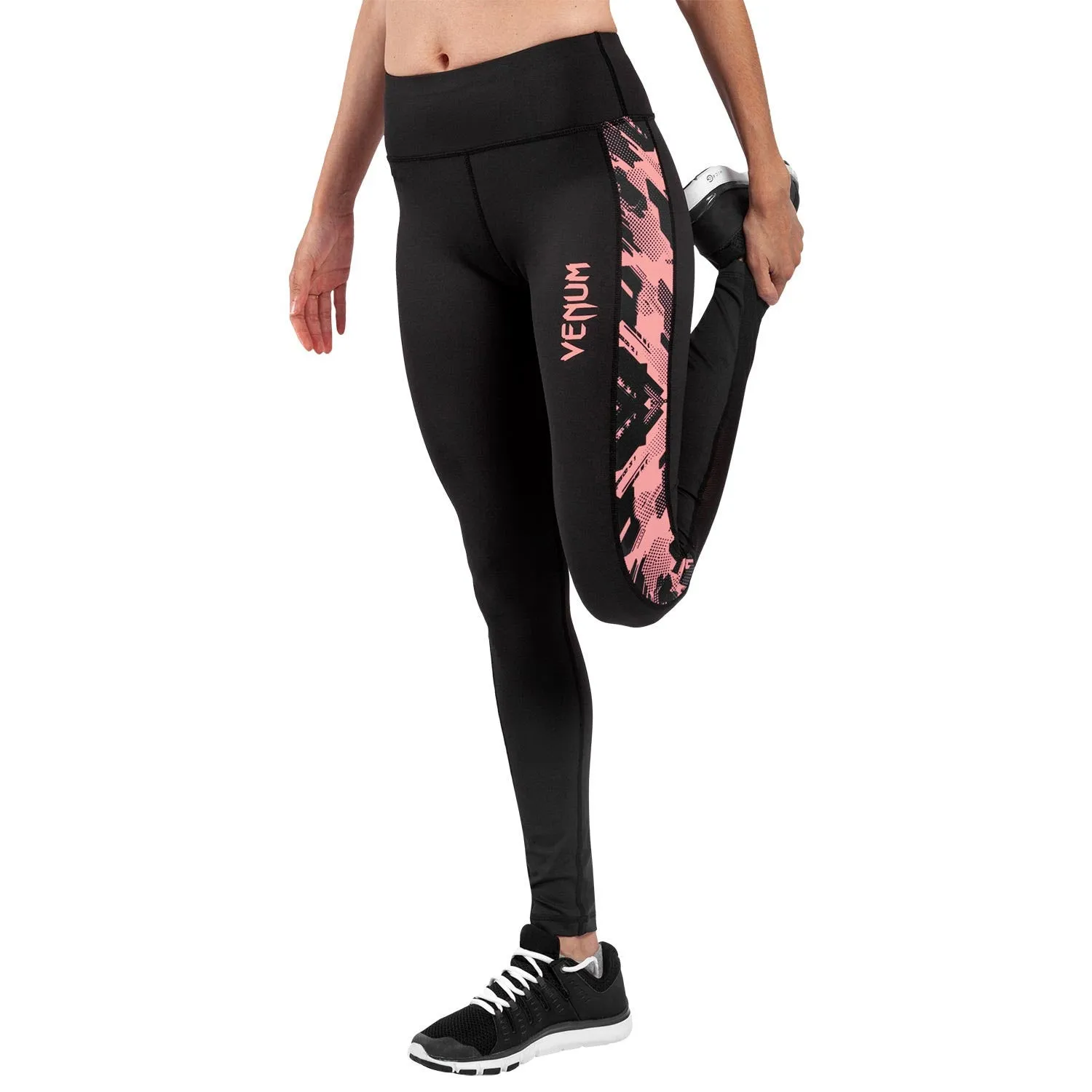 Venum Tecmo Leggings - For Women - Black/Pink