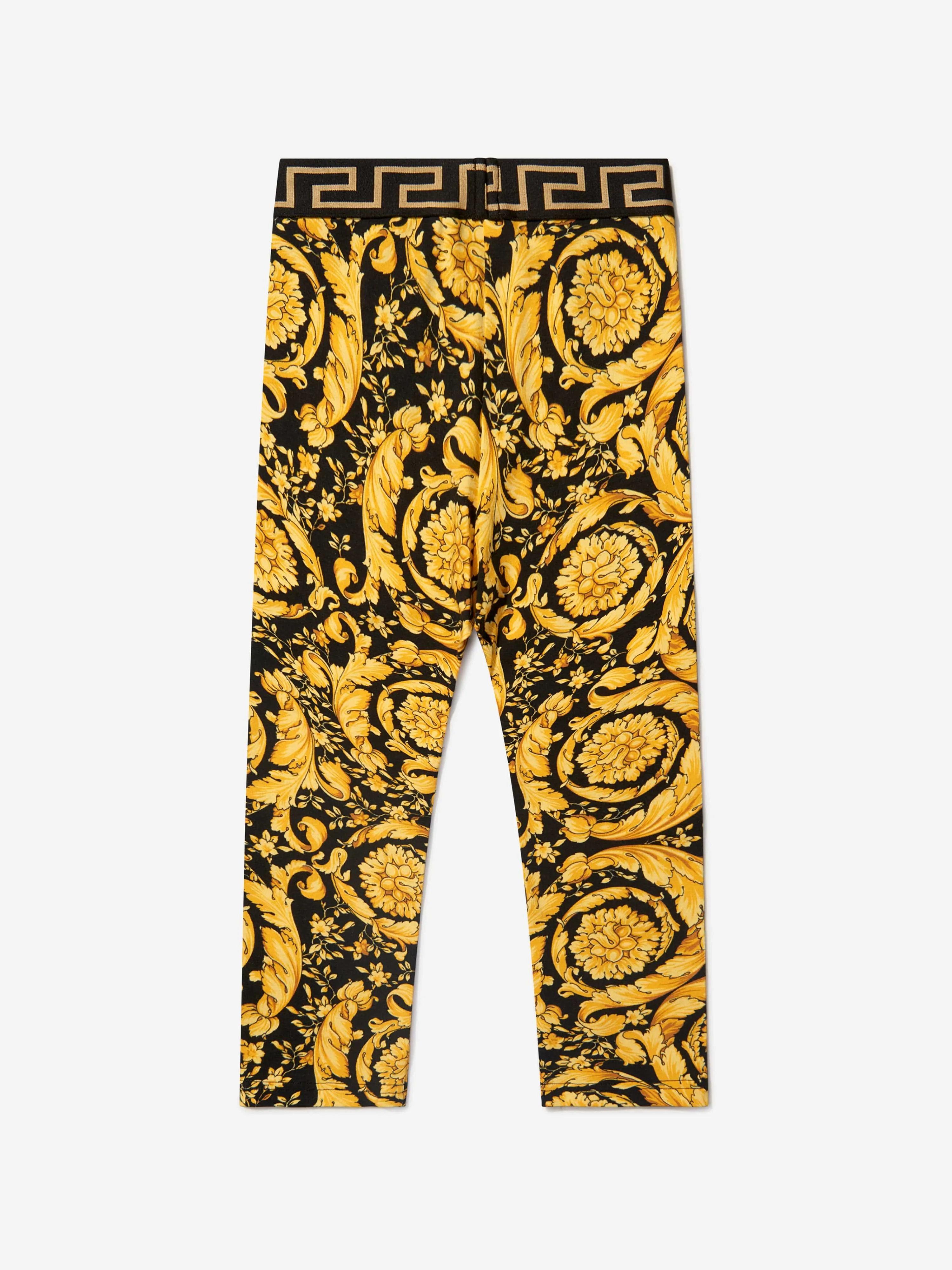 Versace Girls Baroque Print Leggings