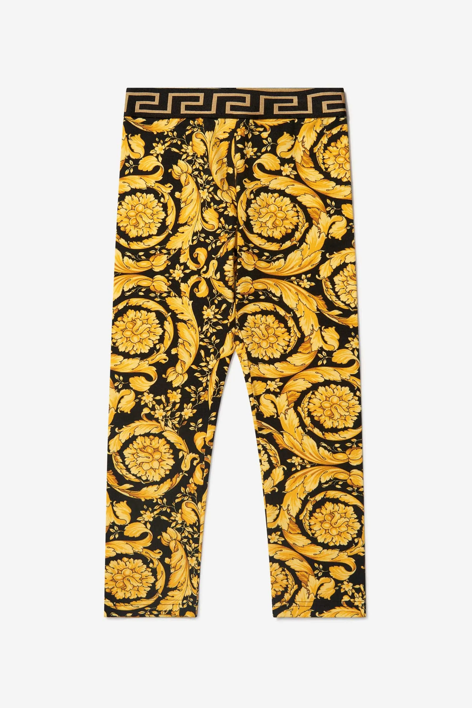 Versace Girls Baroque Print Leggings