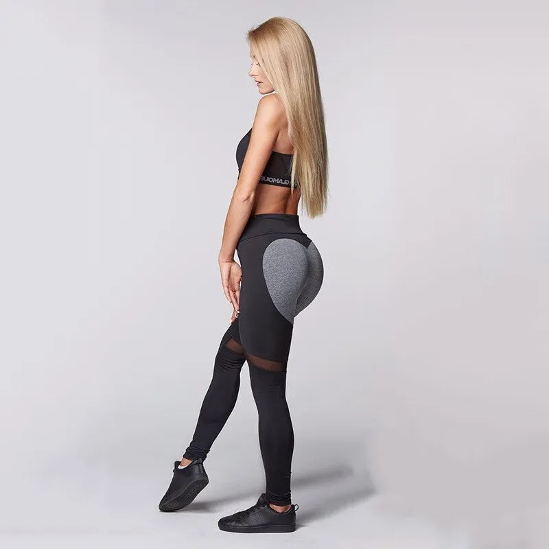 Women's Sexy Heart Yoga Pants