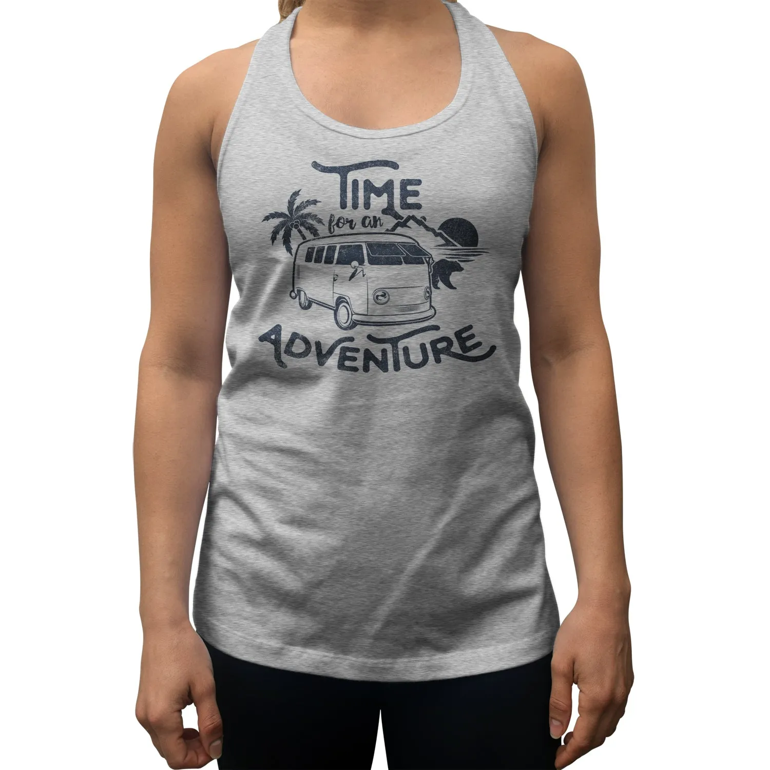 Women's Time For An Adventure Racerback Tank Top