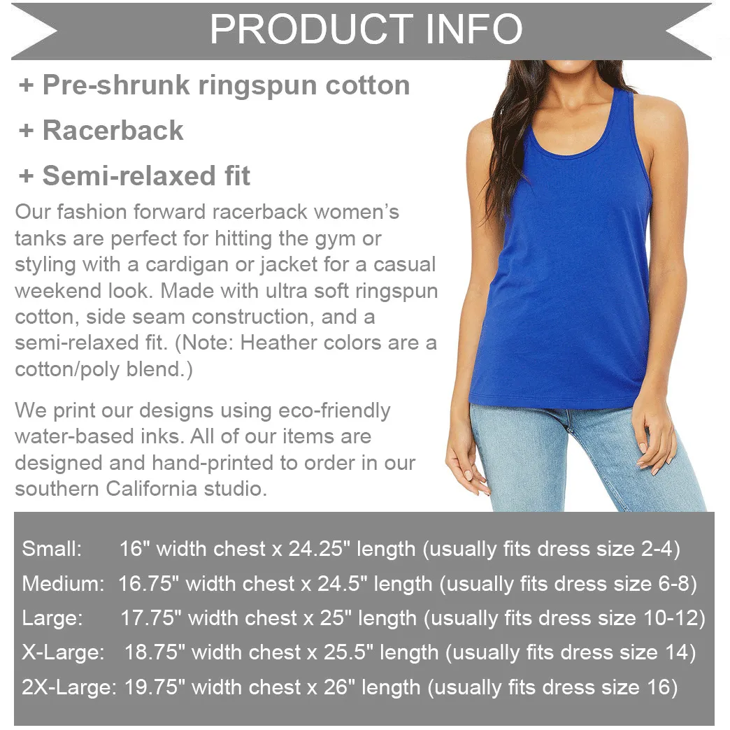 Women's Time For An Adventure Racerback Tank Top