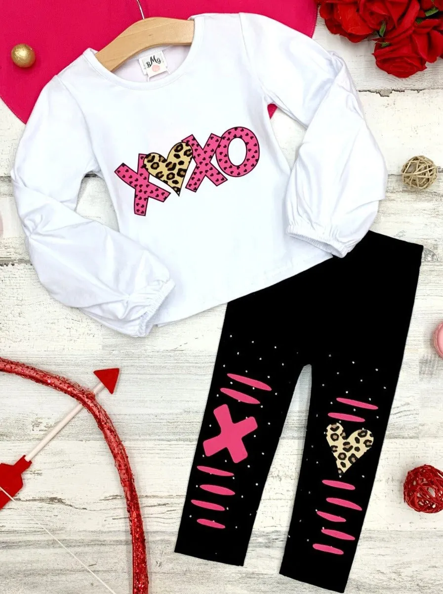 XOXO Top and Legging Set